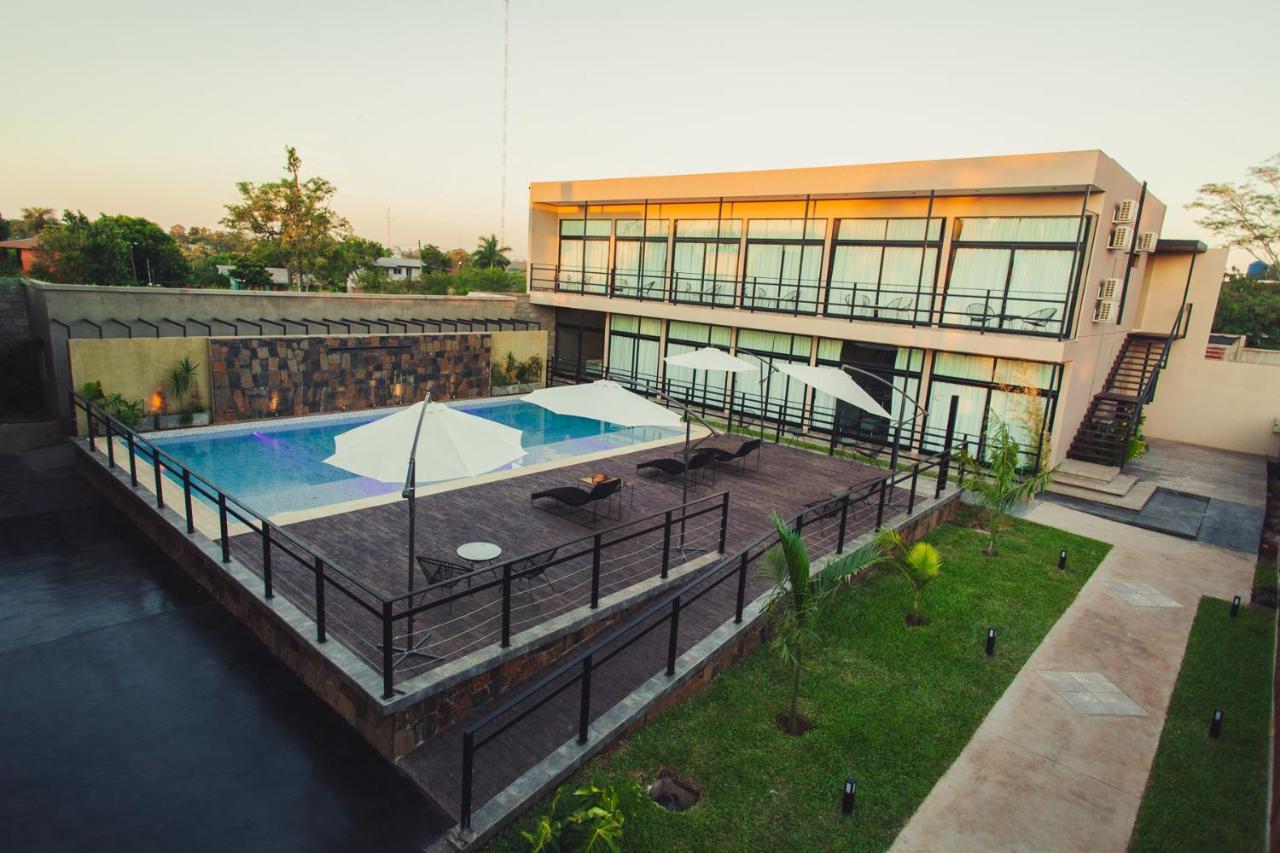 بويرتو إجوازو Paraiso Natural Apart & Hotel Iguazu المظهر الخارجي الصورة